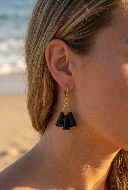 Stainless steel earrings 2