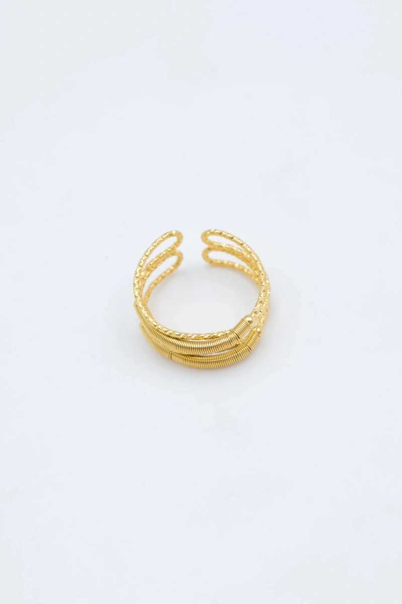Adjustable stainless steel ring 2