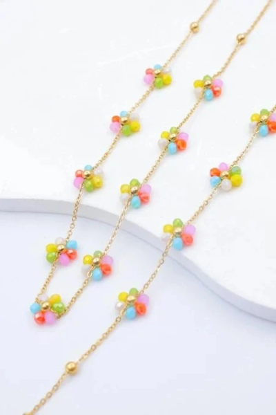 Stainless steel jewelry set — Multicolor
