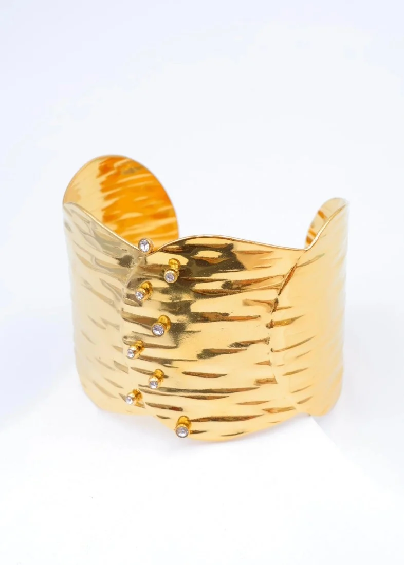 Stainless steel bangle bracelet 2