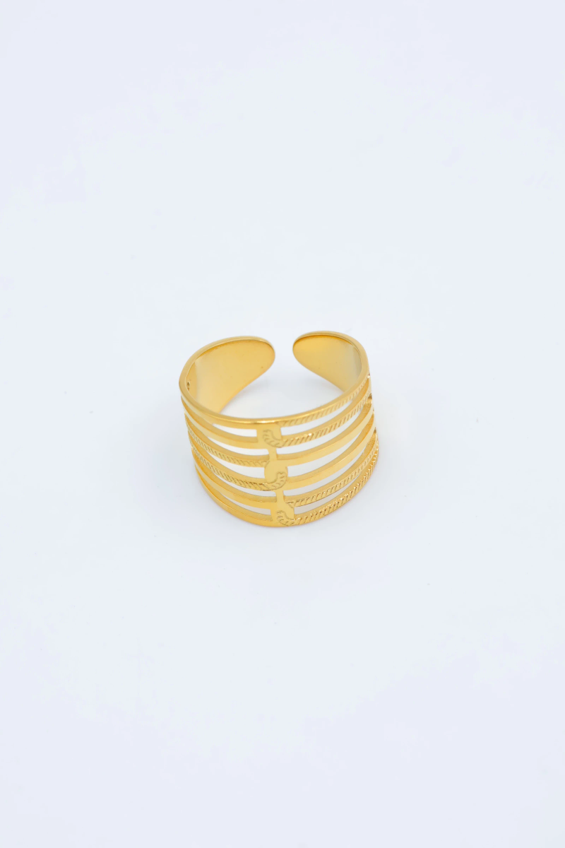 Bague en acier inoxydable ajustable 2