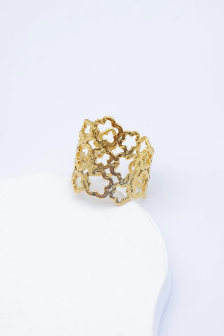 Adjustable stainless steel ring 2