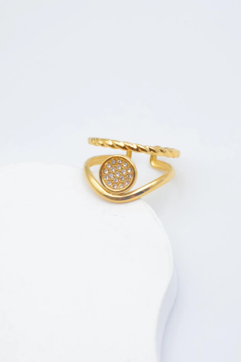 Bague en acier inoxydable ajustable 5