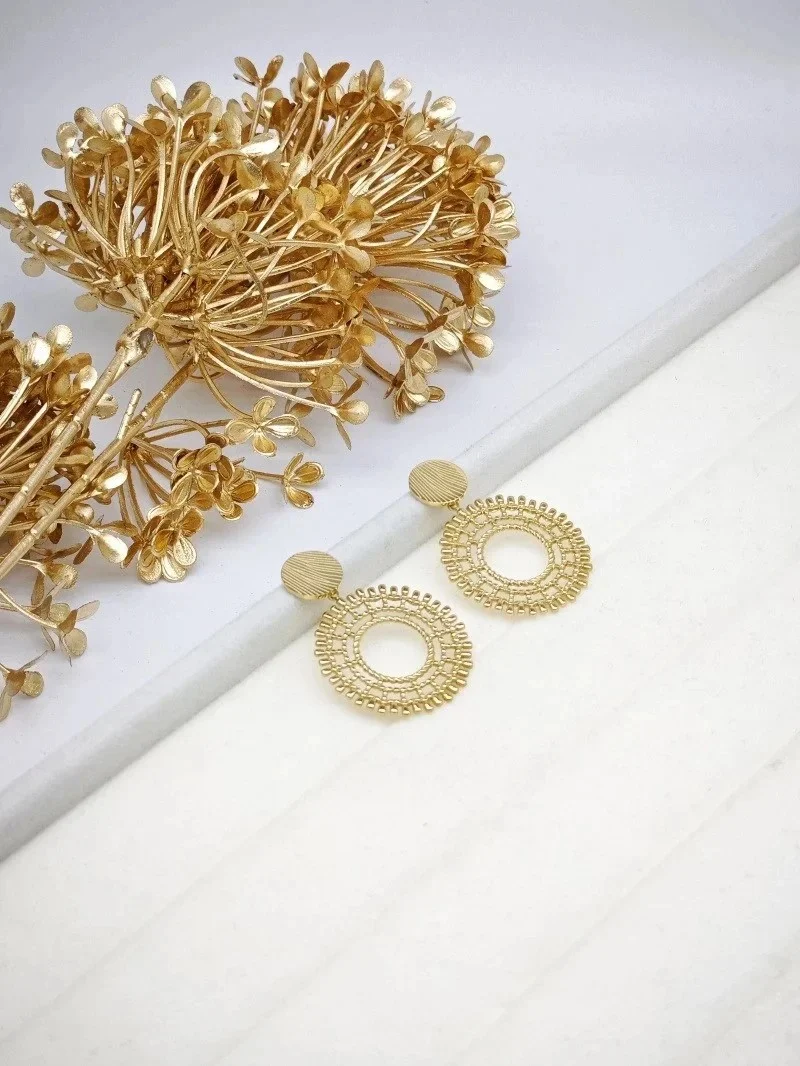 Stainless steel earrings 2