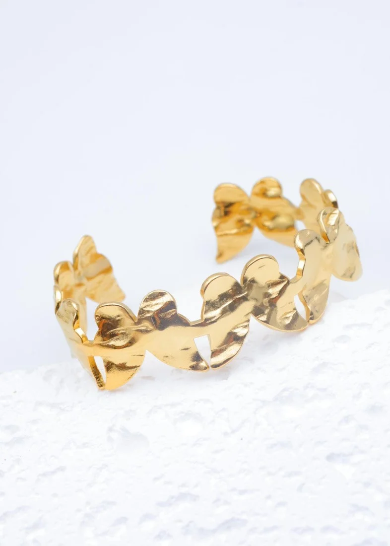 Stainless steel bangle bracelet 2