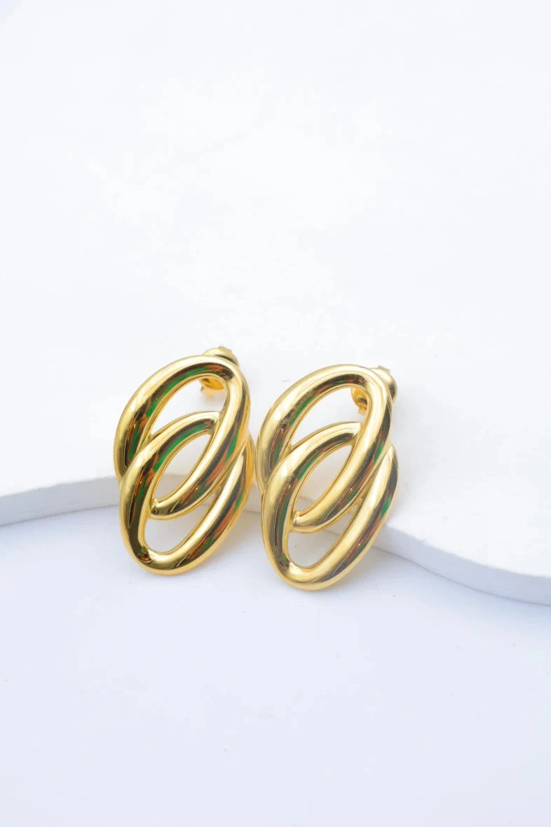 Stainless steel earrings 2