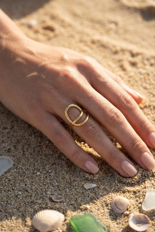 Adjustable stainless steel ring