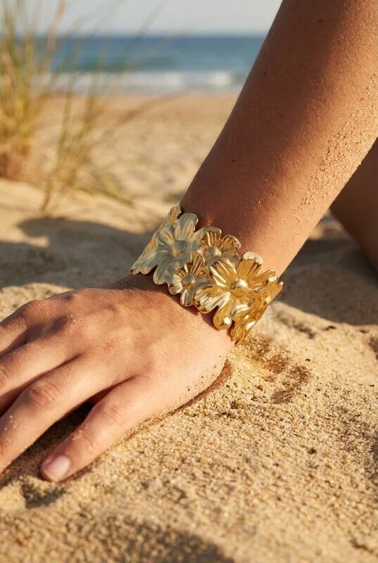 Stainless steel bangle bracelet 2