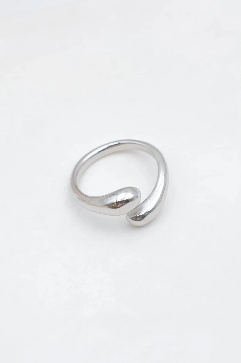 Verstellbarer ring aus edelstahl 2