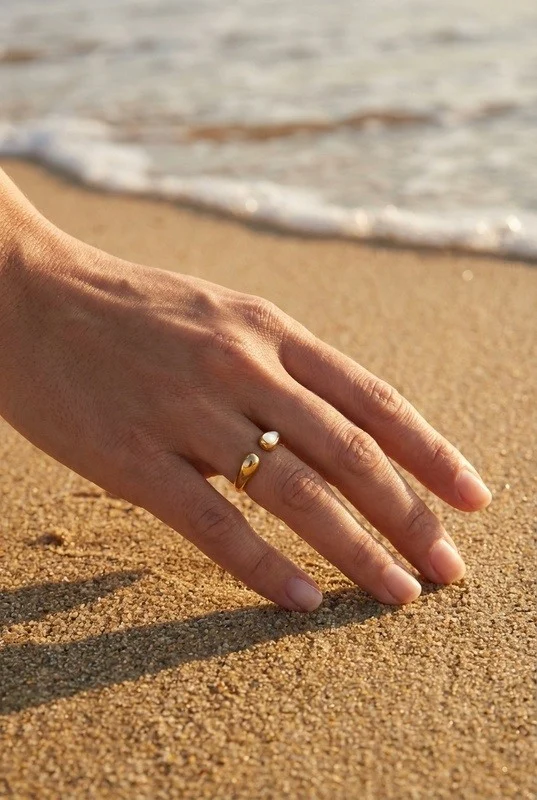 Adjustable stainless steel ring