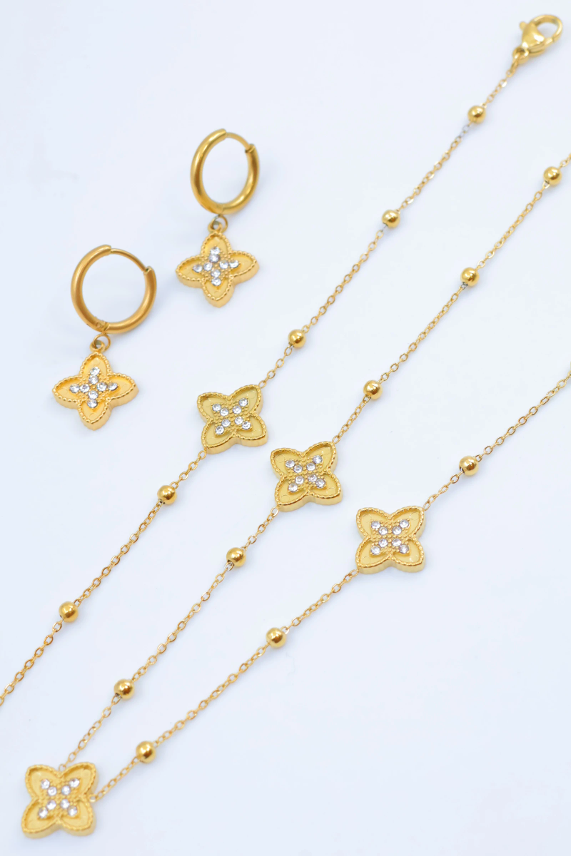 Stainless steel jewelry set 2