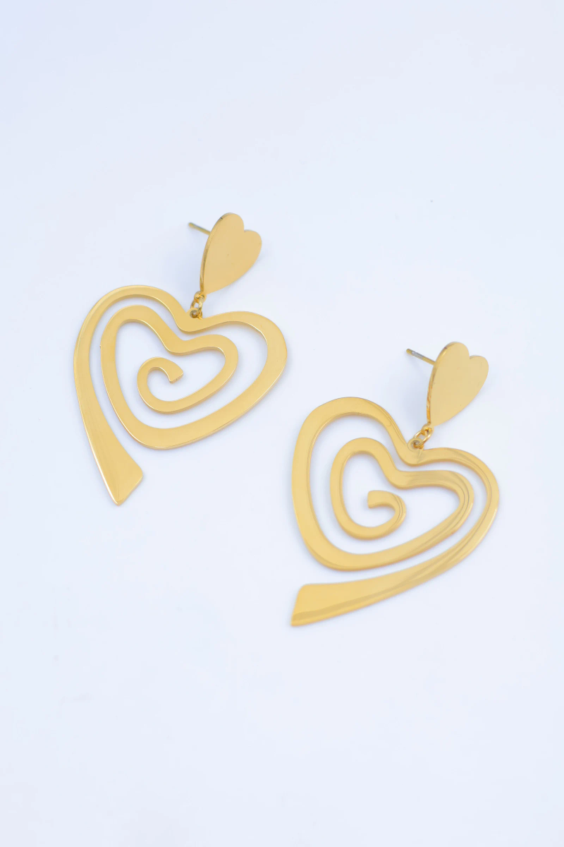 Stainless steel earrings 2