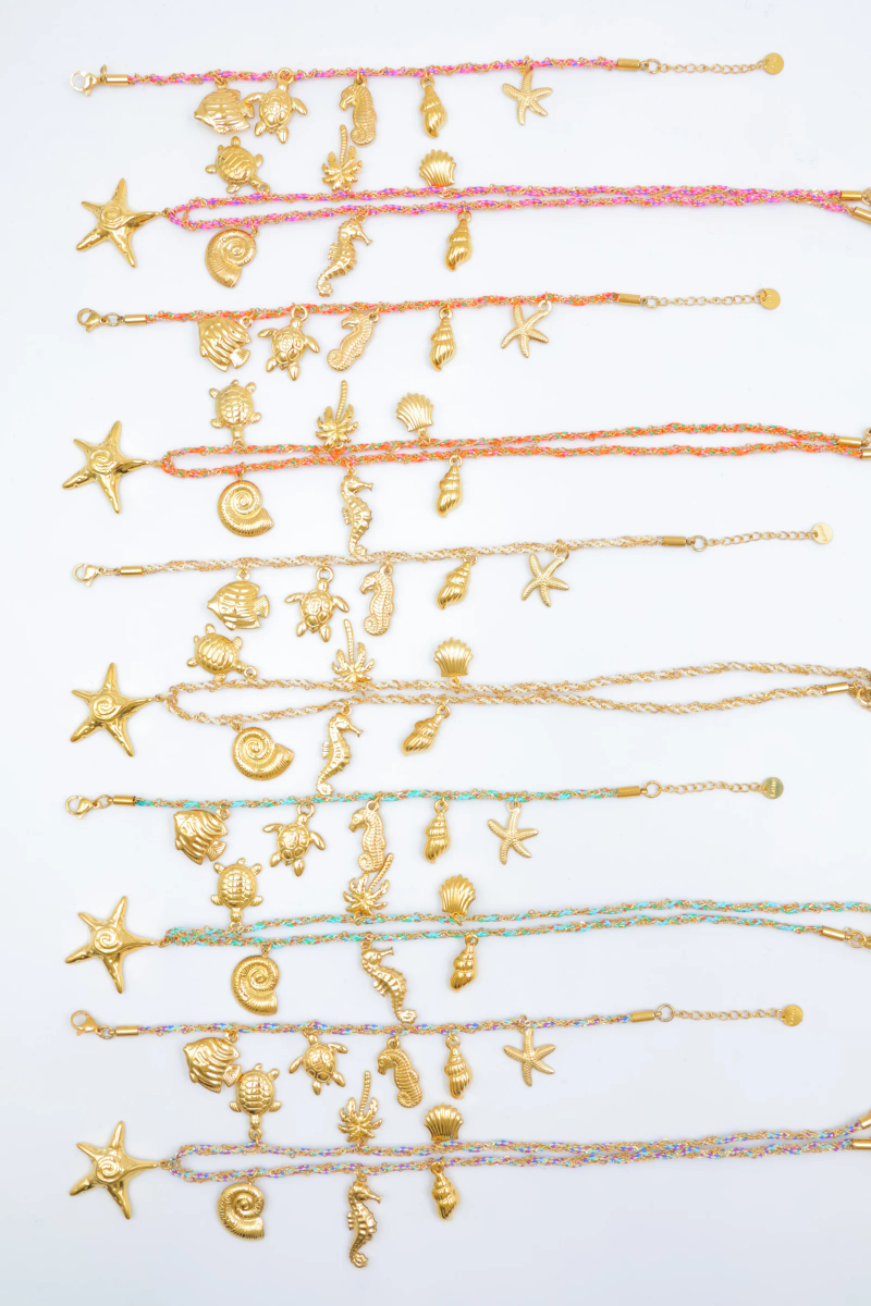 Stainless steel jewelry set — Multicolor