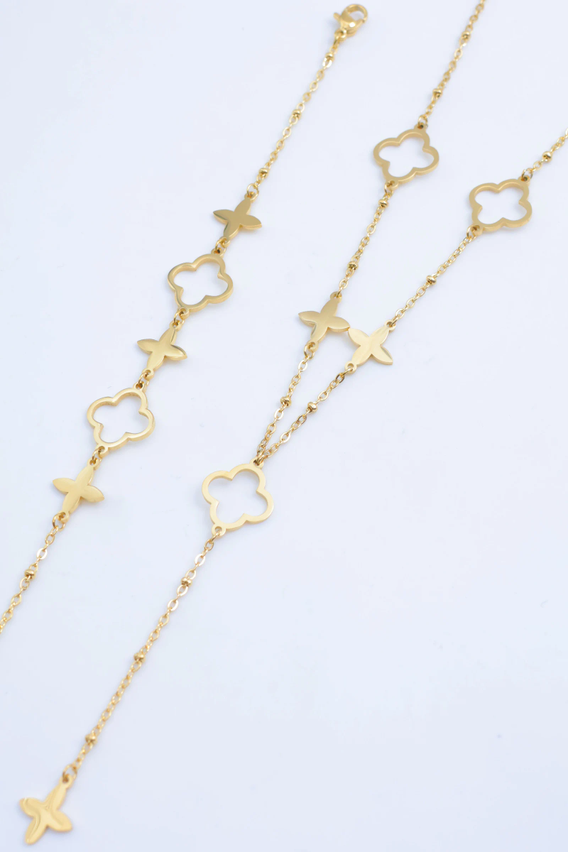 Stainless steel jewelry set 2
