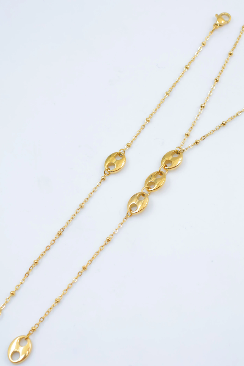 Stainless steel jewelry set 2
