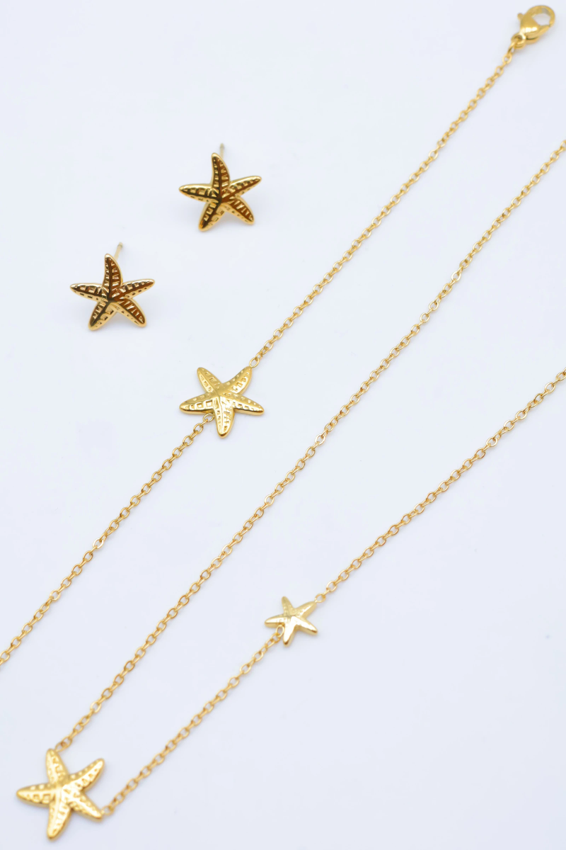 Parure de bijoux en acier inoxydable 2