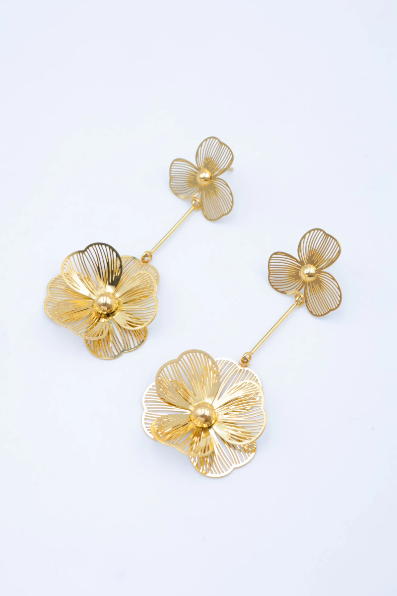 Boucles d'oreilles en acier inoxydable 2