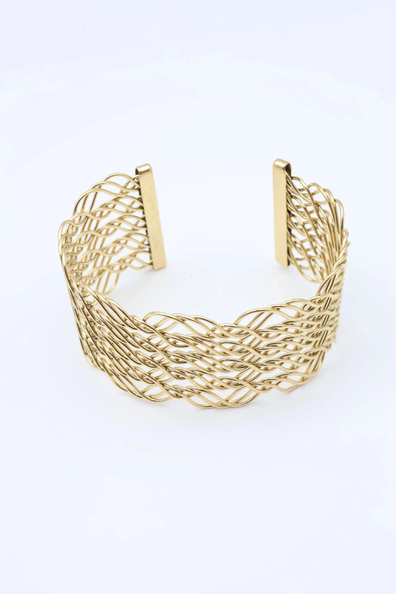 Bracelet jonc en acier inoxydable 2