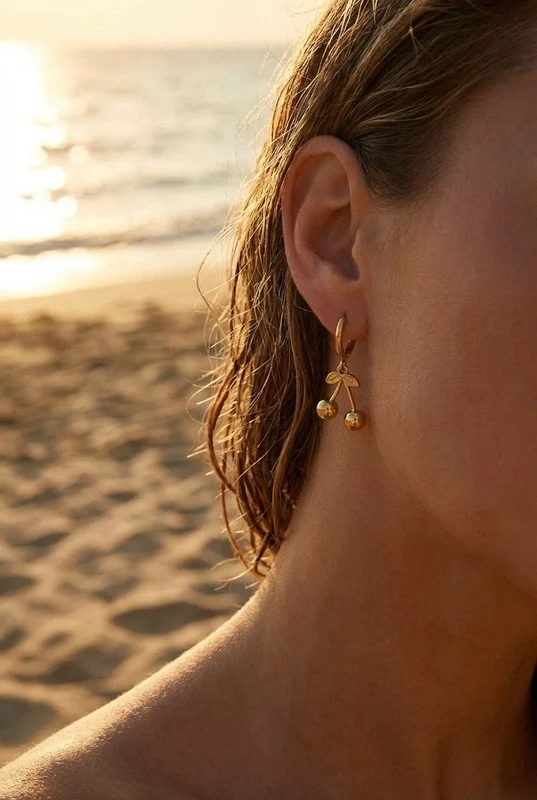 Boucles d'oreilles en acier inoxydable