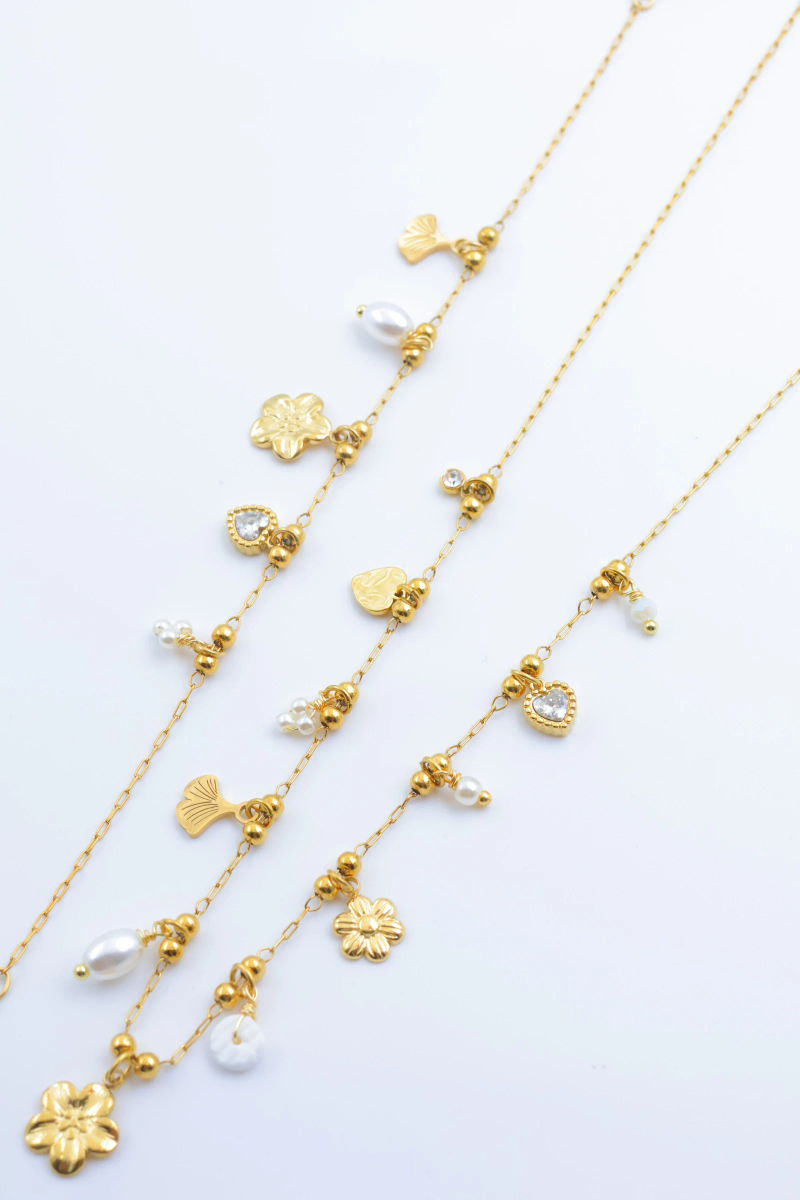 Stainless steel jewelry set