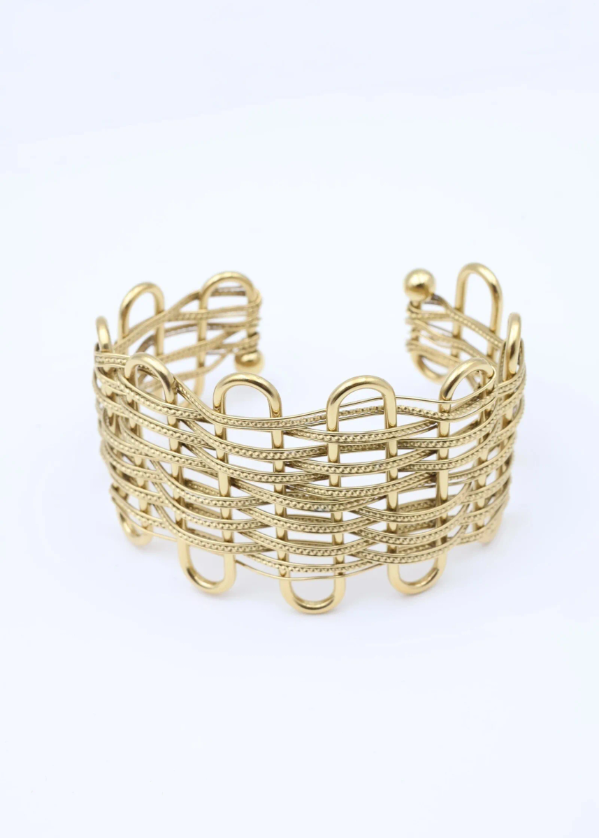 Bracelet jonc en acier inoxydable 2