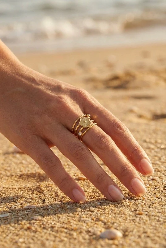 Adjustable stainless steel ring