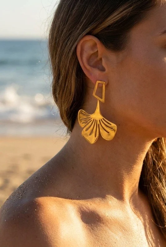 Stainless steel earrings 2