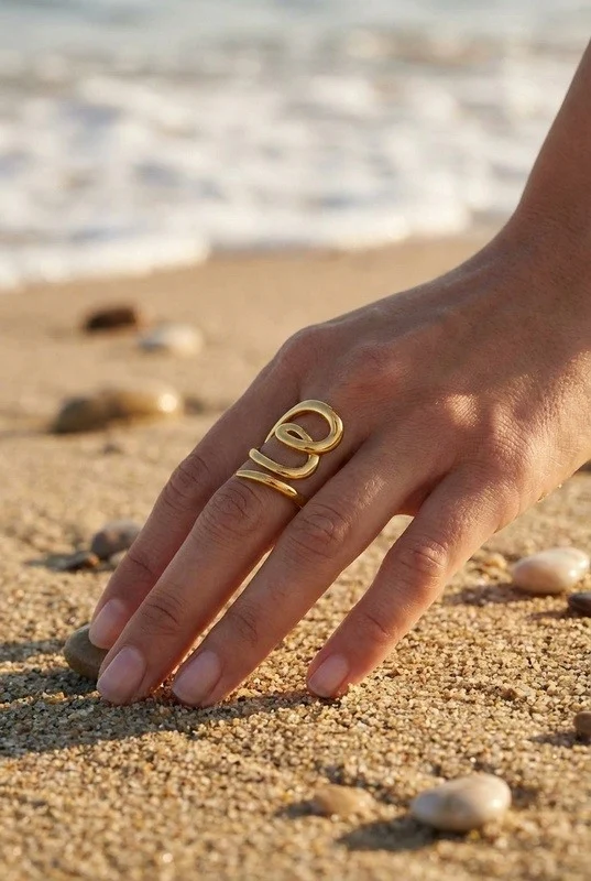Bague en acier inoxydable ajustable 2