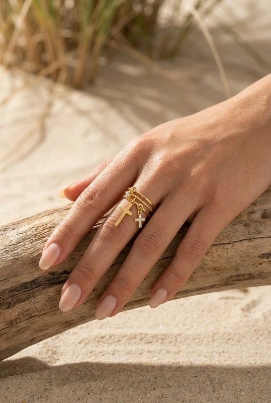 Adjustable stainless steel ring