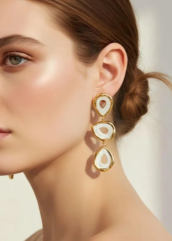Boucles d'oreilles en acier inoxydable 2