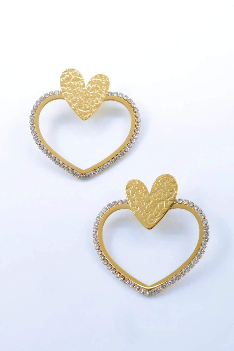 Boucles d'oreilles en acier inoxydable 2
