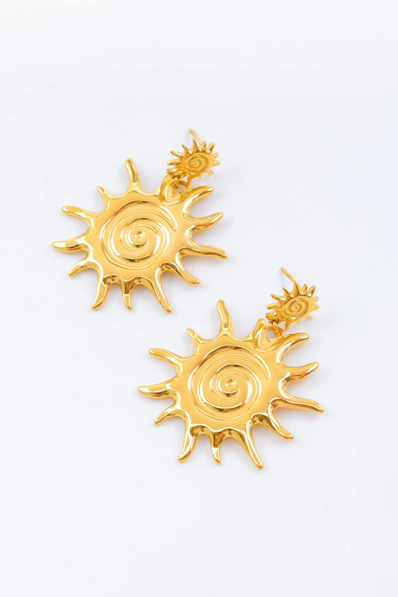 Stainless steel earrings 2