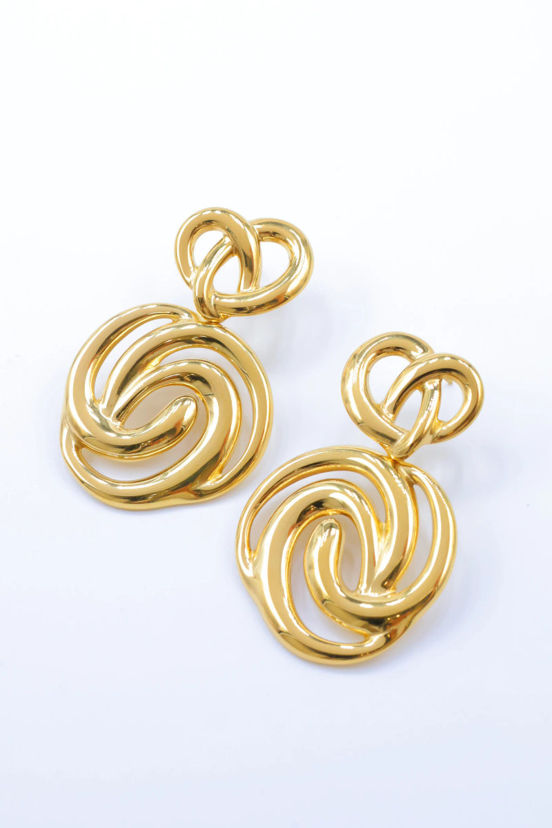 Stainless steel earrings 2
