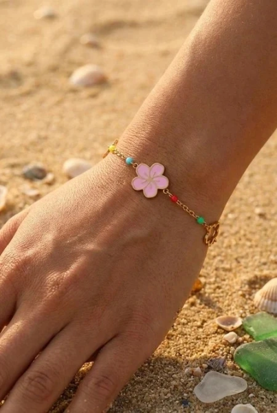 Stainless steel bracelet — Multicolor