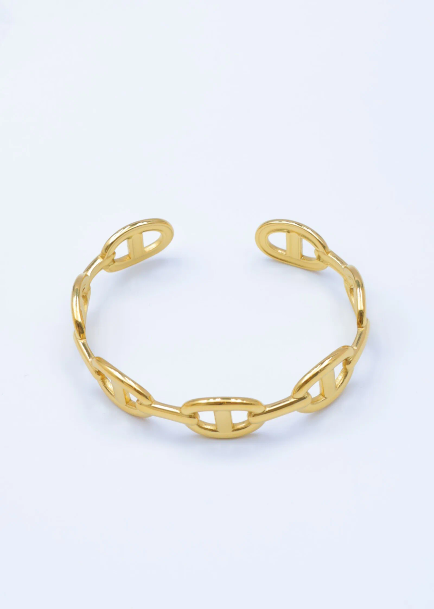 Stainless steel bangle bracelet 2