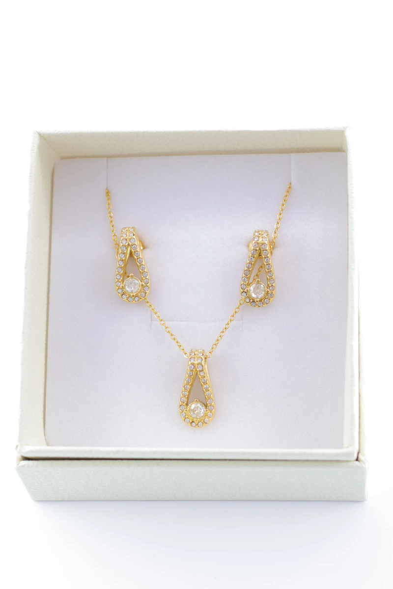 Jewelry set with stainless steel box 2