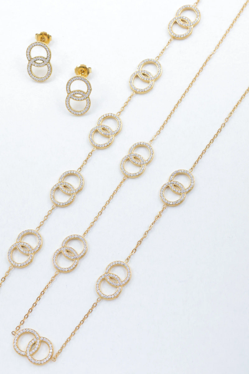 Parure de bijoux en acier inoxydable 2