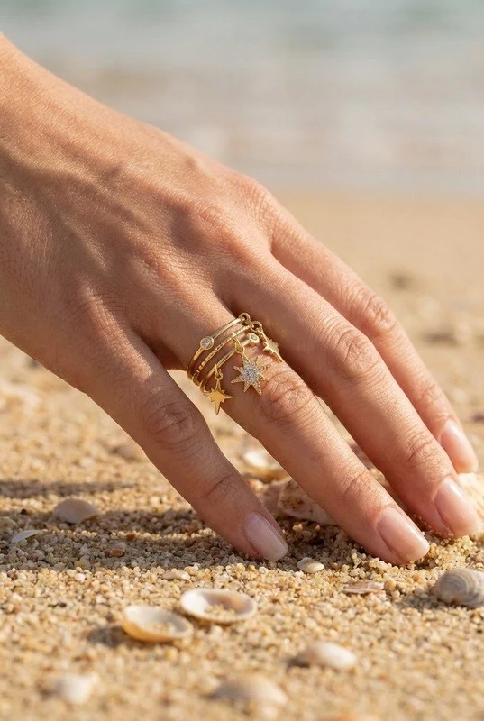 Bague ajustable en acier inoxydable 2