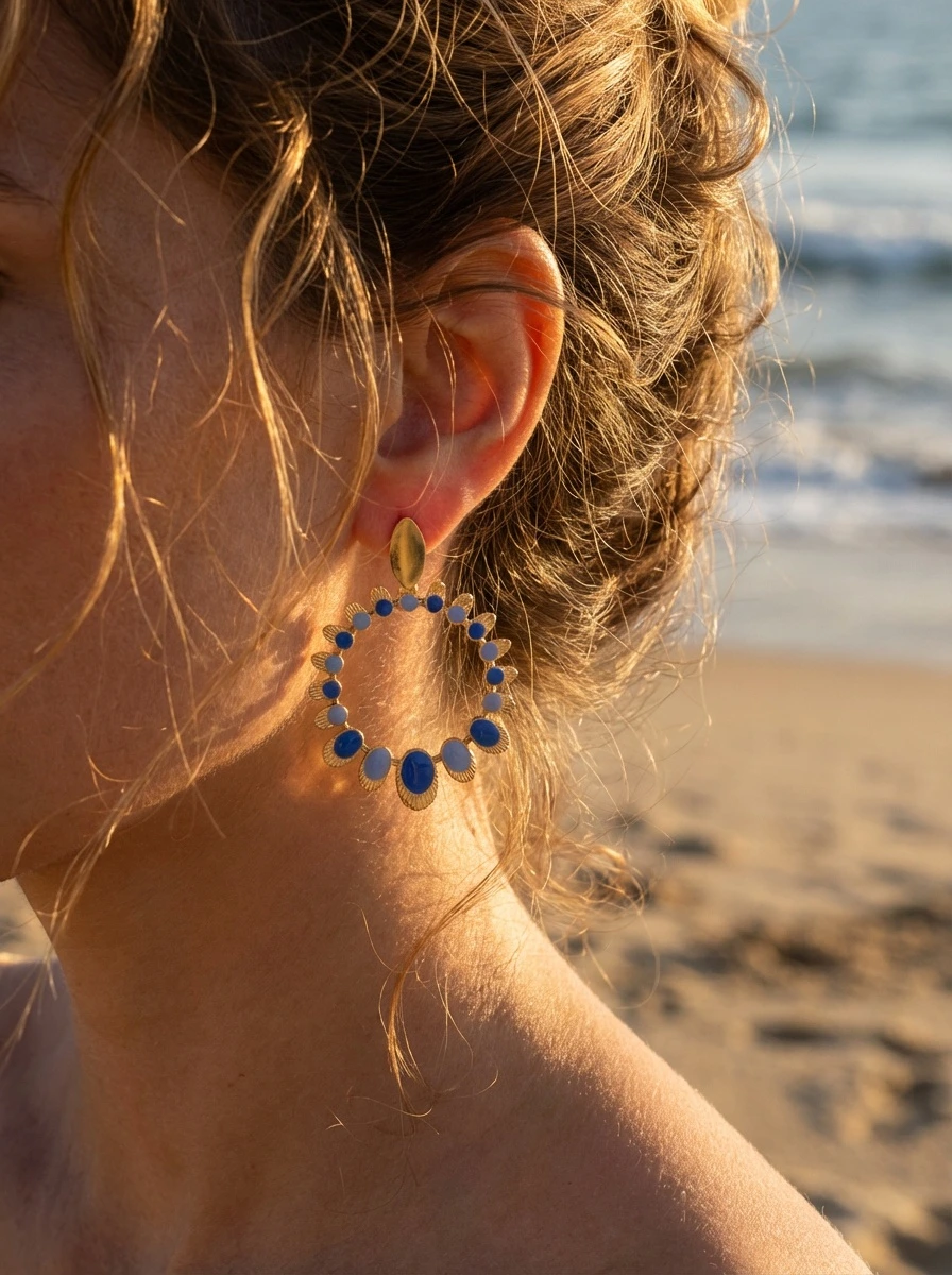 Stainless steel earrings 2