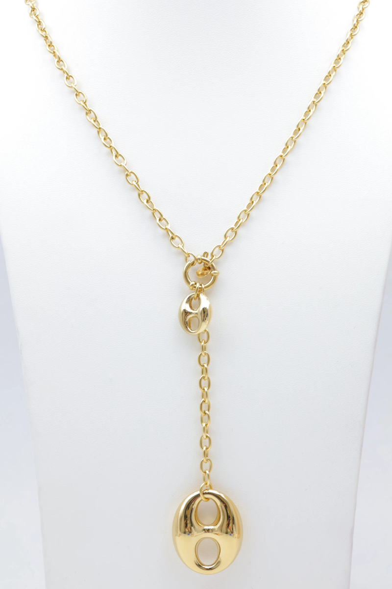 Necklace in stainless steel