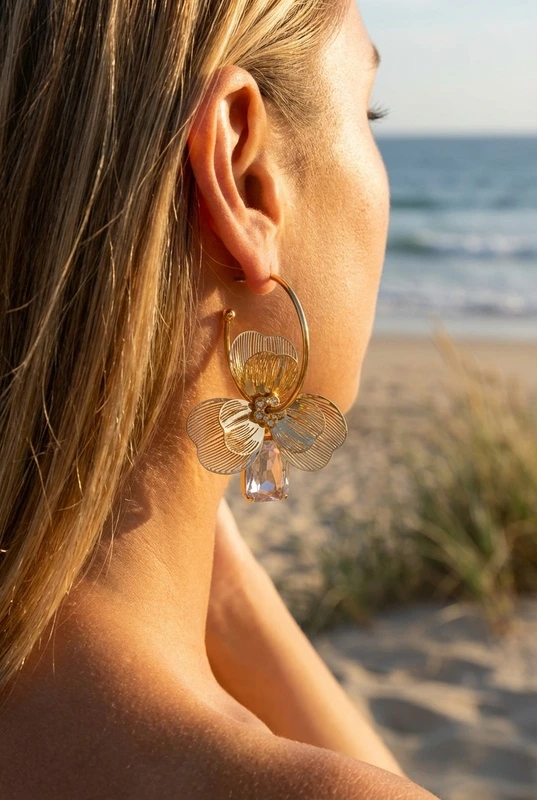 Stainless steel earrings 2
