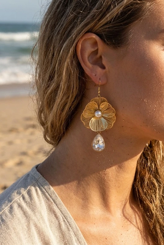 Stainless steel earrings 2