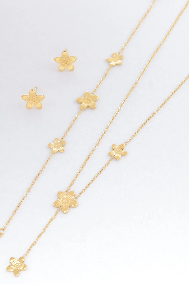 Stainless steel jewelry set 2