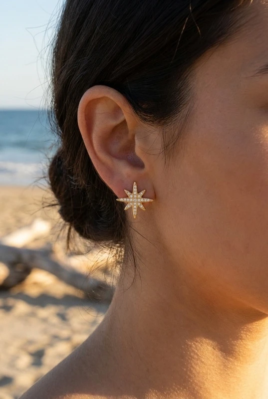 Boucles d'oreilles en acier inoxydable 2