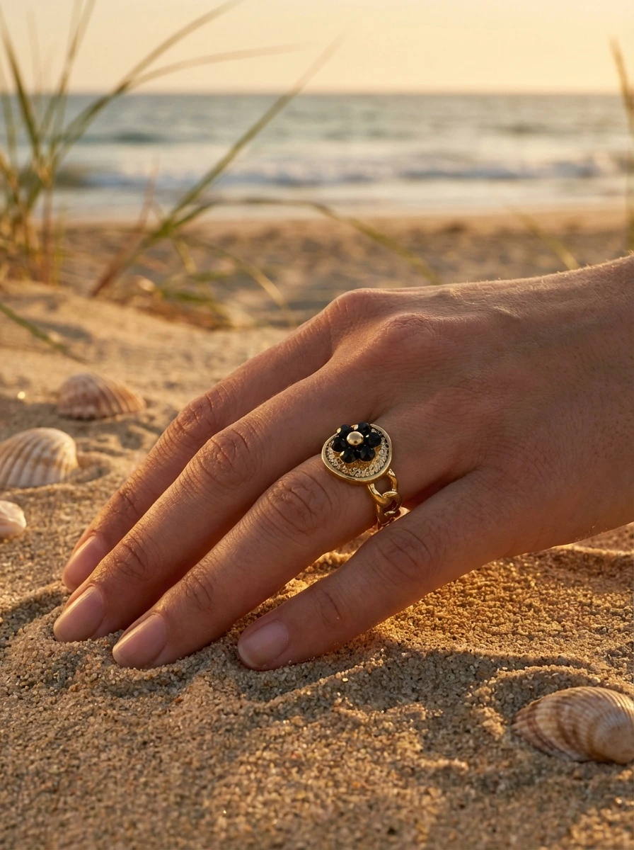 Adjustable stainless steel ring 2