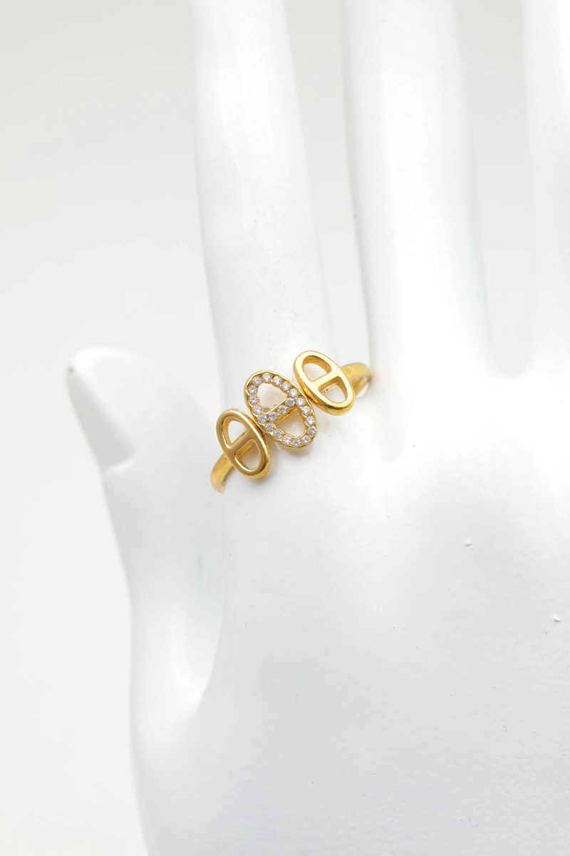 Adjustable stainless steel ring 2
