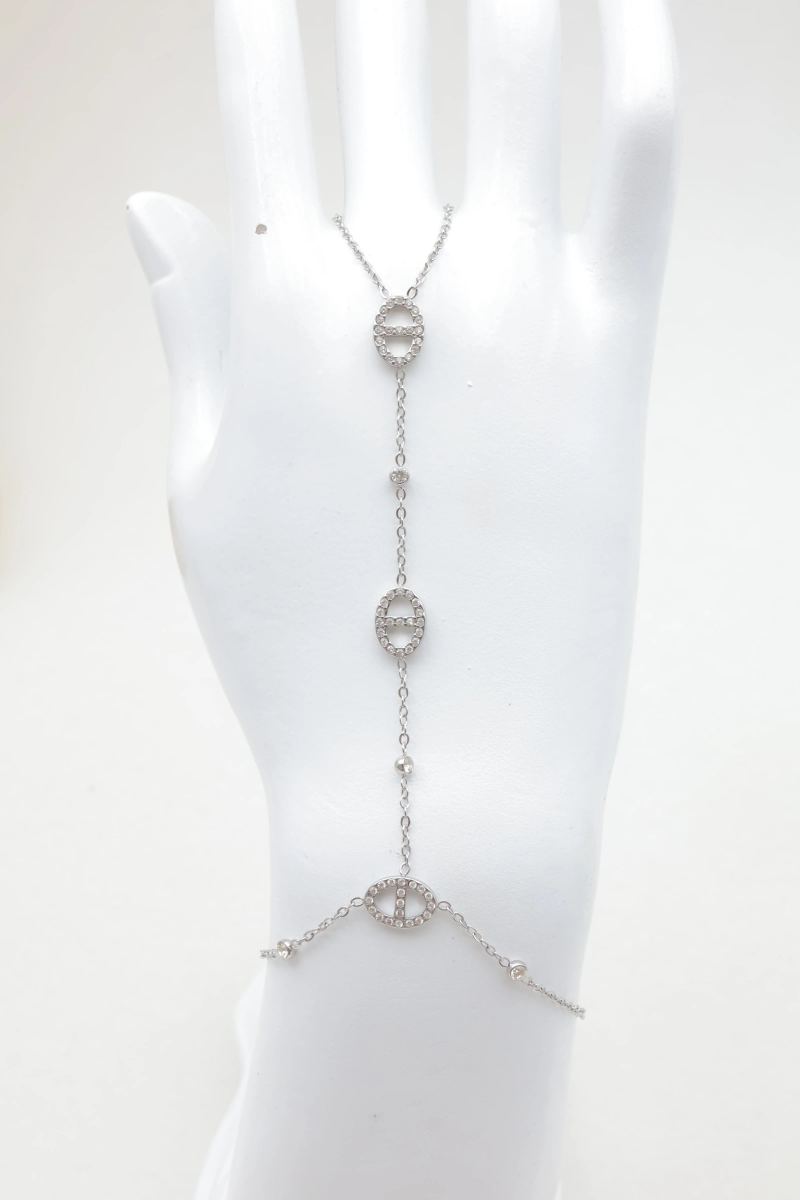 Stainless steel hand bracelet 2