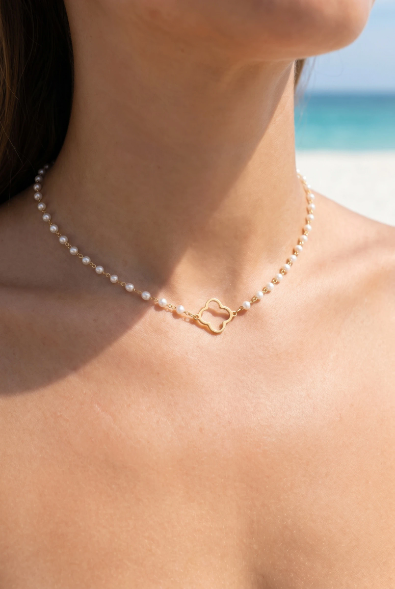 Collier de dos en acier inoxydable 2