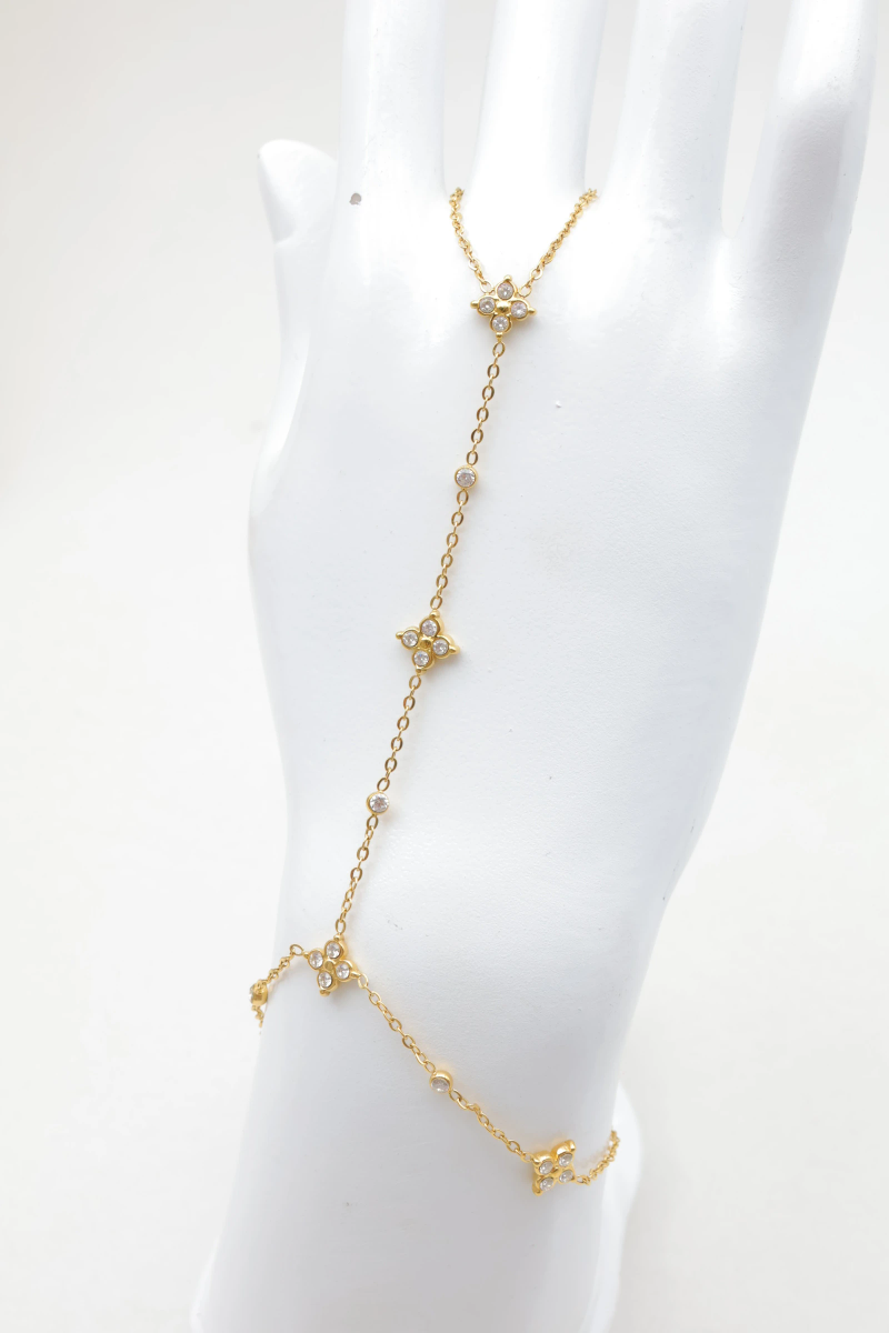 Stainless steel hand bracelet 2