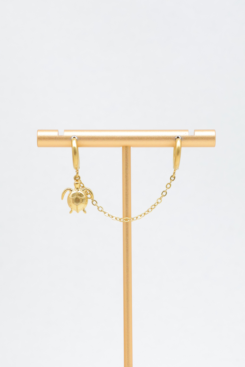 Boucles d'oreilles en acier inoxydable 2